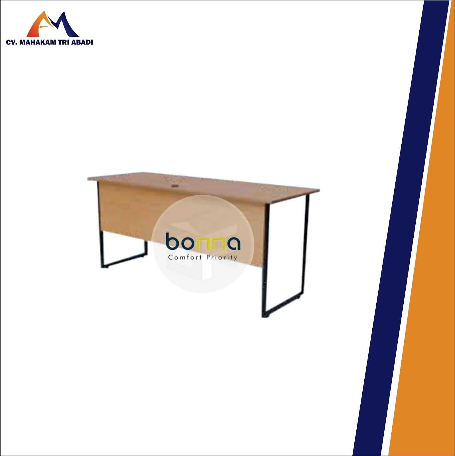 BONNA-BESTARI-T008-Meja PB 120 cm